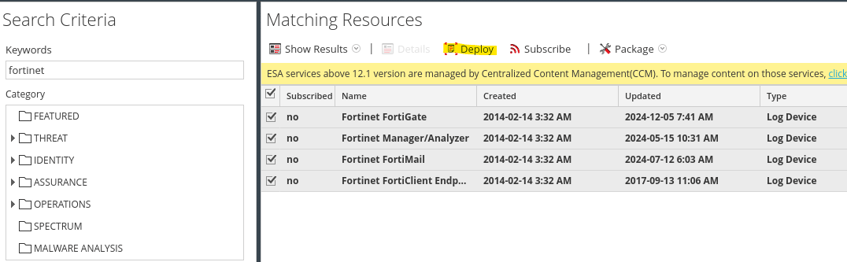 How to update a parser using Live in NetWitness