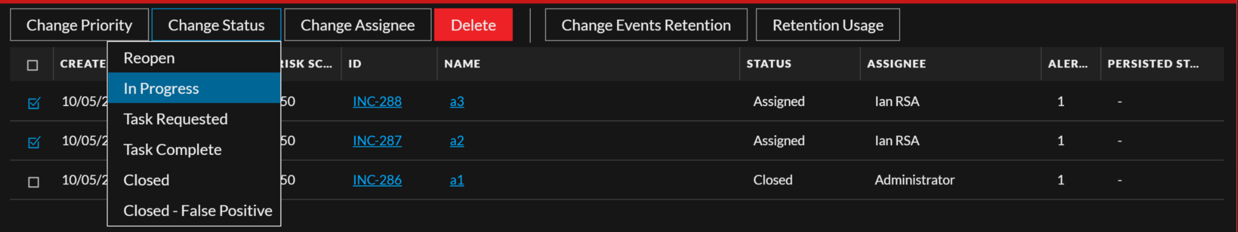 netwitness_multi_incidents_change_status_assigned_in_progress.png