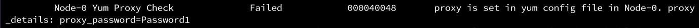 NetWitness Precheck - YUM Proxy Check Error for Node0 Admin Servers Only